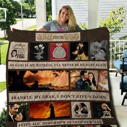 Gone With The Wind Quilt Blanket 02319 and Home Decor
