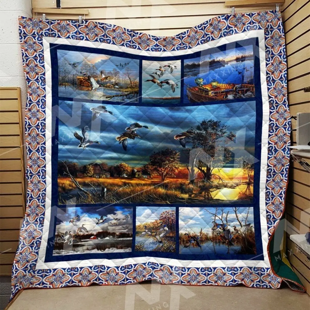 Goose Quilt Blanket Dhc0910317Vt and Home Decor