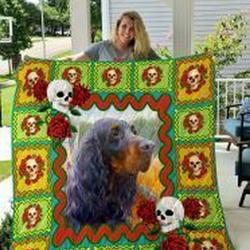 Gordon Setter Quilt Blanket Lukcdo Dhc0301844dd and Home Decor