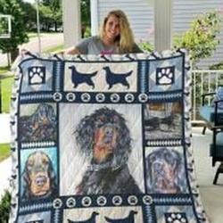 Gordon Setter Quilt Blanket Lukla6 Dhc0301928Dd and Home Decor