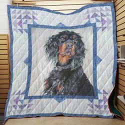 Gordon Setter Quilt Blanket Luks13 Dhc0301705Dd and Home Decor