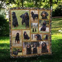 Gordon Setter Together Hur Quilt Bevrjs and Home Decor