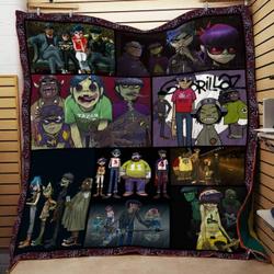 Gorillaz Quilt and Home Decor