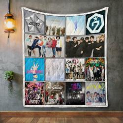 Got7 Album Covers Quilt Blanket and Home Decor