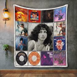 Grace Slick Quilt Blanket and Home Decor