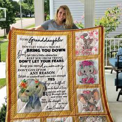 Granddaughter Quilt Blanket Dhc1501441Vt and Home Decor