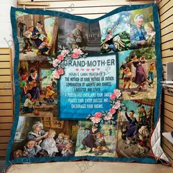 Grandma Cl2100212Mdq Quilt Blanket and Home Decor