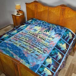 Grandma To Grandson Quilt Blanket Dhc02011076Dd and Home Decor