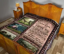 Grandma To Grandson Quilt Blanket Dhc02011261Dd and Home Decor