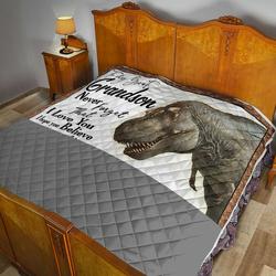 Grandma To Grandson Quilt Ryp and Home Decor