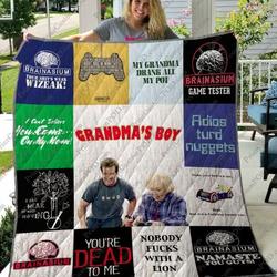 Grandmas Boy Quilt Blanket M040609  Quilt and Home Decor