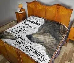 Grandparents To Grandson Quilt Blanket Dhc02011662Dd and Home Decor
