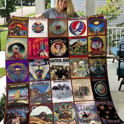 Grateful Dead Blanket Th1507 Quilt and Home Decor