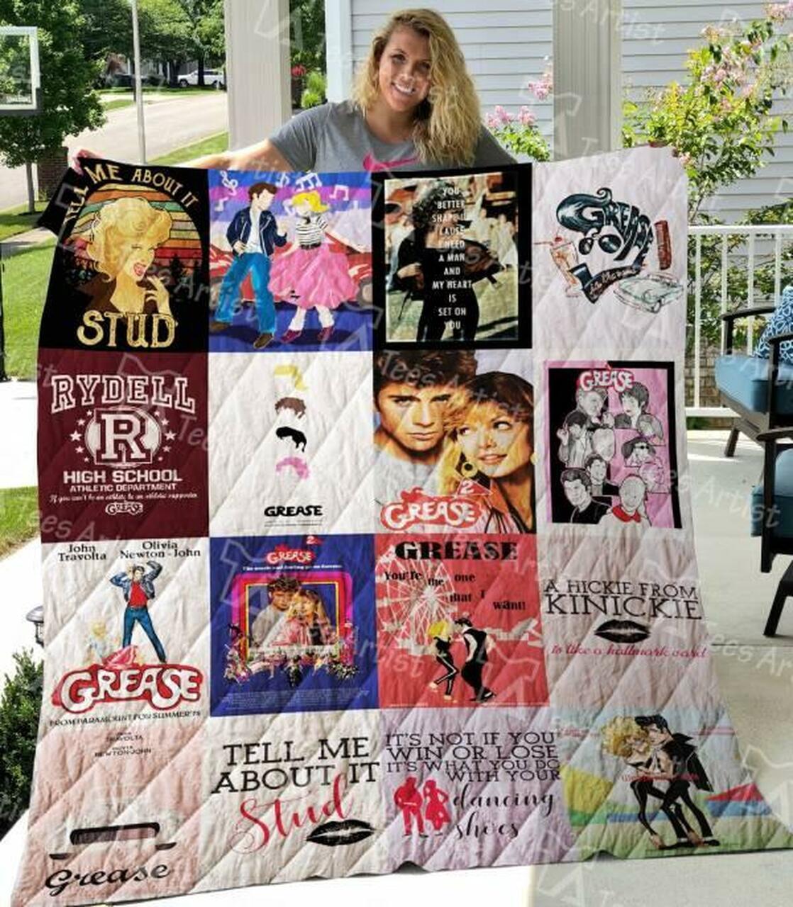 Grease Quilt Blanket M140630 Quilt and Home Decor