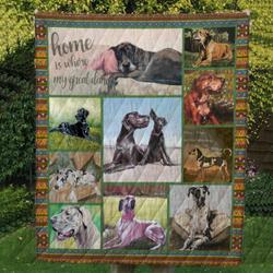 Great Dane 10 Tlq0030 Quilt  Quilt and Home Decor