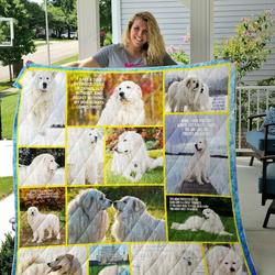 Great Pyrenees Quilt Blanket and Home Decor