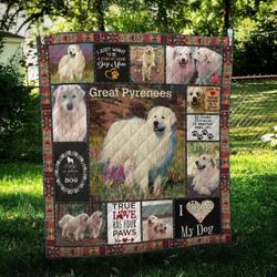Great Pyrenees True Love Hur Quilt Bevrrq and Home Decor