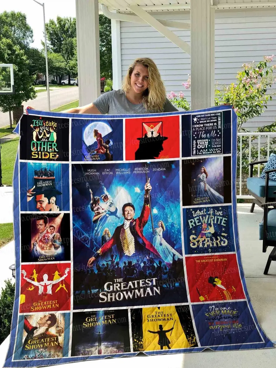Greatest Showman Quilt Blanket 01 and Home Decor
