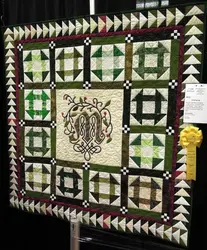 Green Cla1510196Q Quilt Blanket and Home Decor