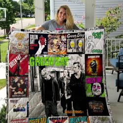 Green Day Poster Quilt 2 and Home Decor