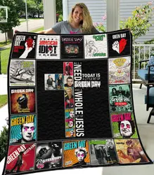 Green Day Quilt 1809 and Home Decor
