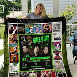 Greenday Quilt Blanket and Home Decor