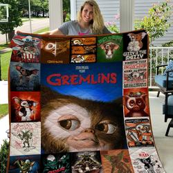 Gremlins Quilt Blanket and Home Decor