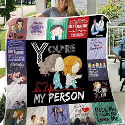 Grey S Anatomy Quilt Blanket M110639  Quilt and Home Decor