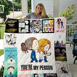 GreyS Anatomy Quilt Blanket 0417 and Home Decor