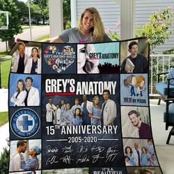 Grey’S Anatomy Quilt Blanket      and Home Decor