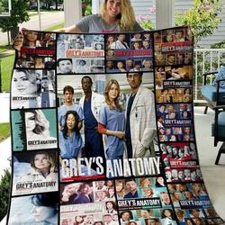 Grey_S Anatomy Quilt Blanket Hvt120607  Quilt and Home Decor
