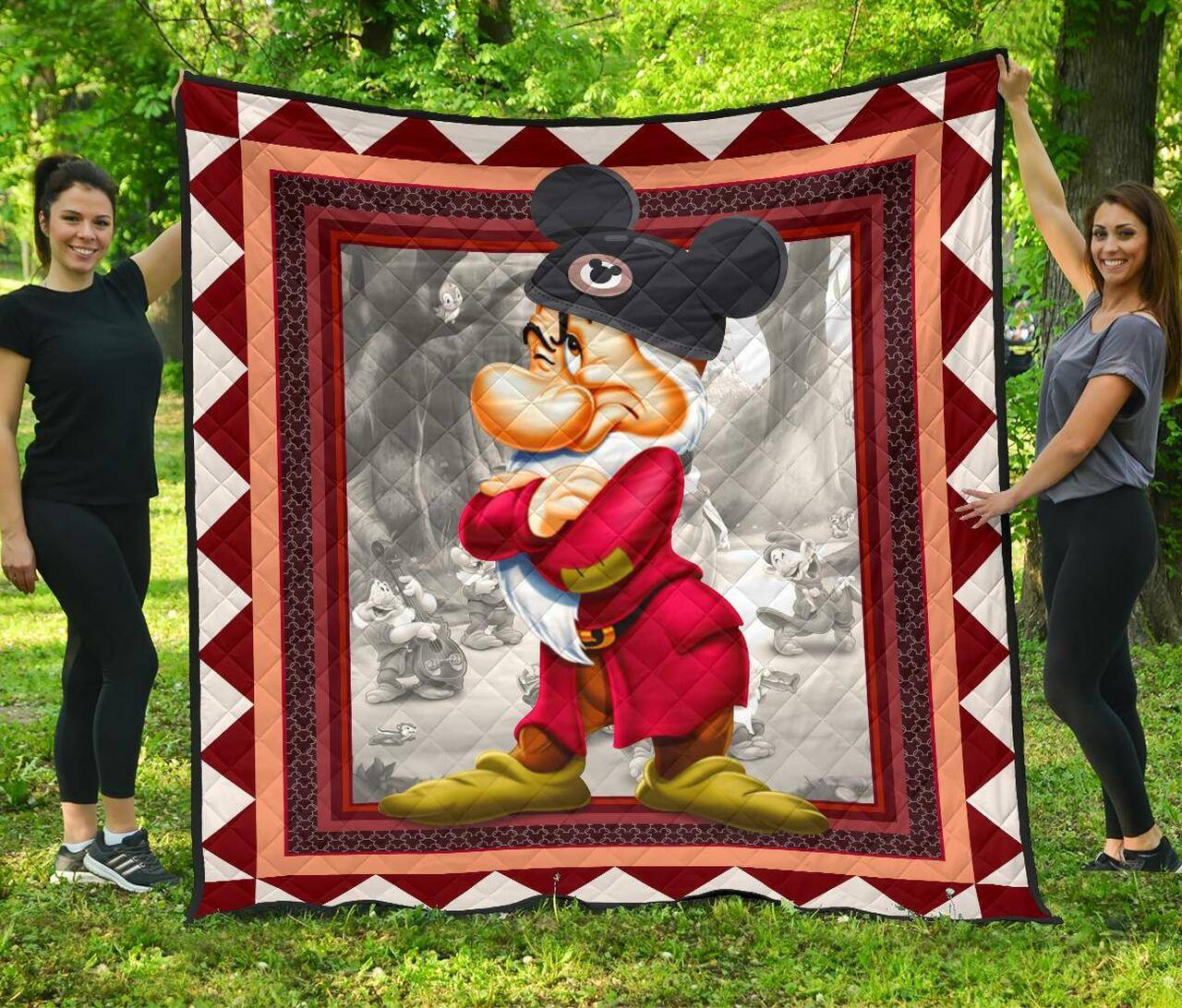 Grumpy Premium Quilt Quilt and Home Decor