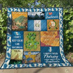 Guatemala Nx100621 Quilt Blanket and Home Decor