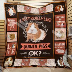 Guinea Pig Quilt Blanket Dhc0102754Td and Home Decor