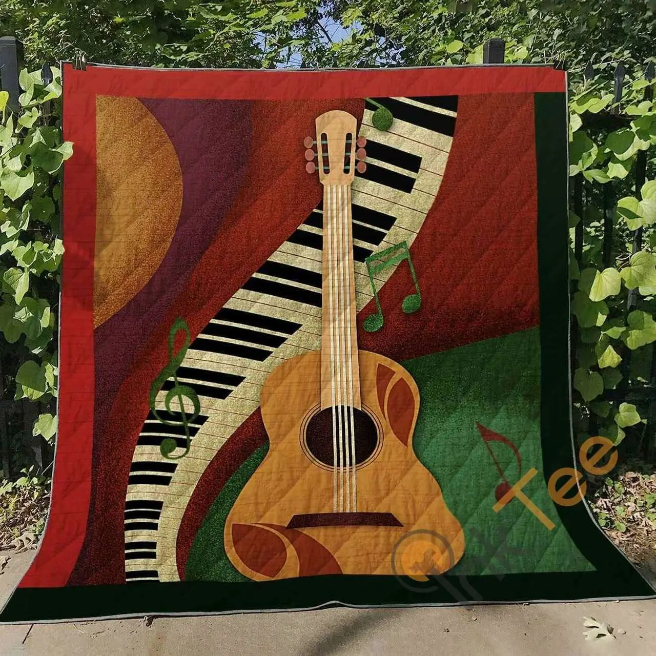 Guitar Blanket TH0107 Quilt and Home Decor