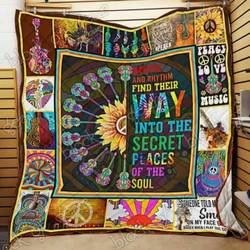 Guitar Cl14100249Mdq Quilt Blanket and Home Decor