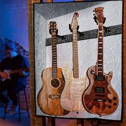 Guitar Clm150611 Quilt Blanket and Home Decor