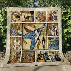 Guitar Hur Quilt Cysius and Home Decor