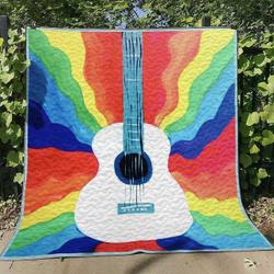 Guitar Hur Quilt gn and Home Decor