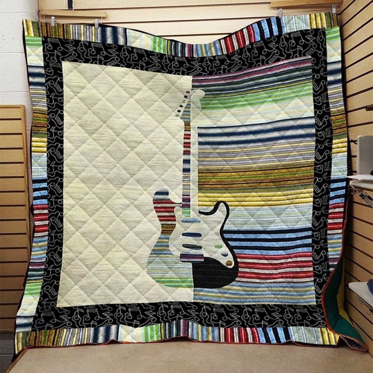 Guitar Quilt Blanket Dhc0910732Vt and Home Decor