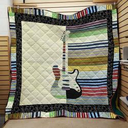 Guitar Quilt Blanket Dhc0910732Vt and Home Decor
