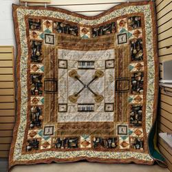 Guitar Quilt Blanket Dhc09121876Dd and Home Decor