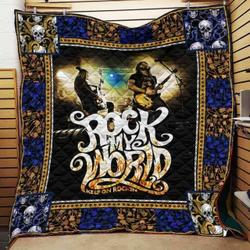 Guitarist Cla1610620Q Quilt Blanket and Home Decor