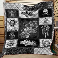 Guitarist Cla1610628Q Quilt Blanket and Home Decor