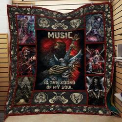 Guitarist Cla1610630Q Quilt Blanket and Home Decor