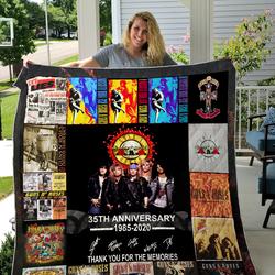 Guns N’ Roses Quilt Blanket      and Home Decor