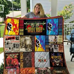 Guns N Roses Quilt Blanket New Arrival and Home Decor