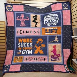 Gym Girls Cld250683 Quilt Blanket and Home Decor