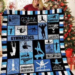 Gymnastics Men NT2309037CL Quilt Blanket and Home Decor
