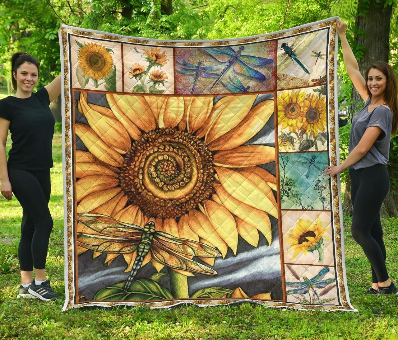 Gypsy Sunflower Quilt Quilt and Home Decor